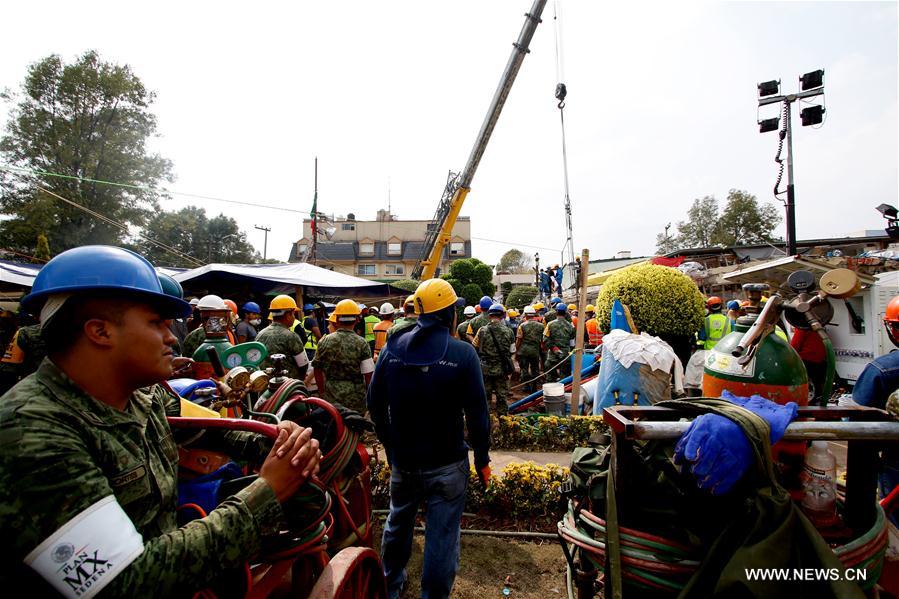 MEXICO-MEXICO CITY-EARTHQUAKE-AFTERMATH
