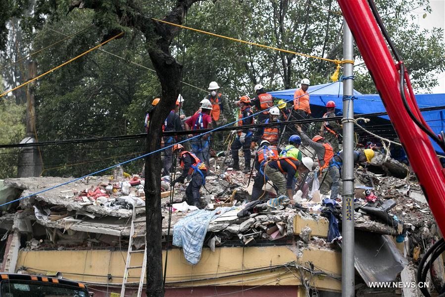 MEXICO-MEXICO CITY-ENVIRONMENT-EARTHQUAKE