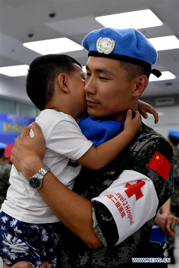 CHINA-ZHENGZHOU-SOUTH SUDAN-PEACEKEEPERS (CN)