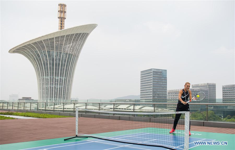 (SP)CHINA-WUHAN-TENNIS-WTA-WUHAN OPEN-VESNINA(CN)