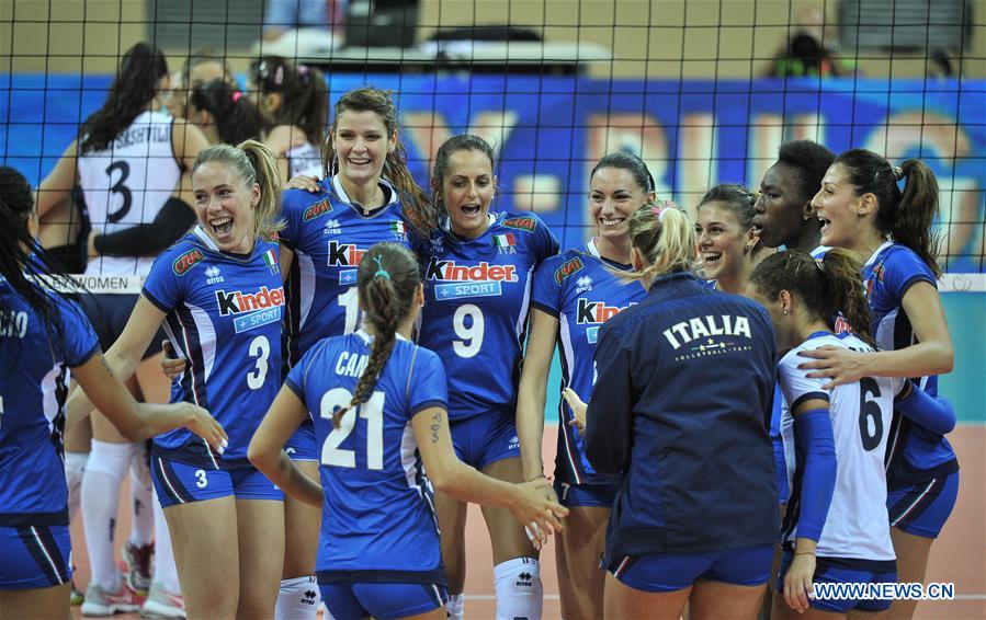 (SP)GEORGIA-TBILISI-EUROPEAN WOMEN'S VOLLEYBALL CHAMPIONSHIP 