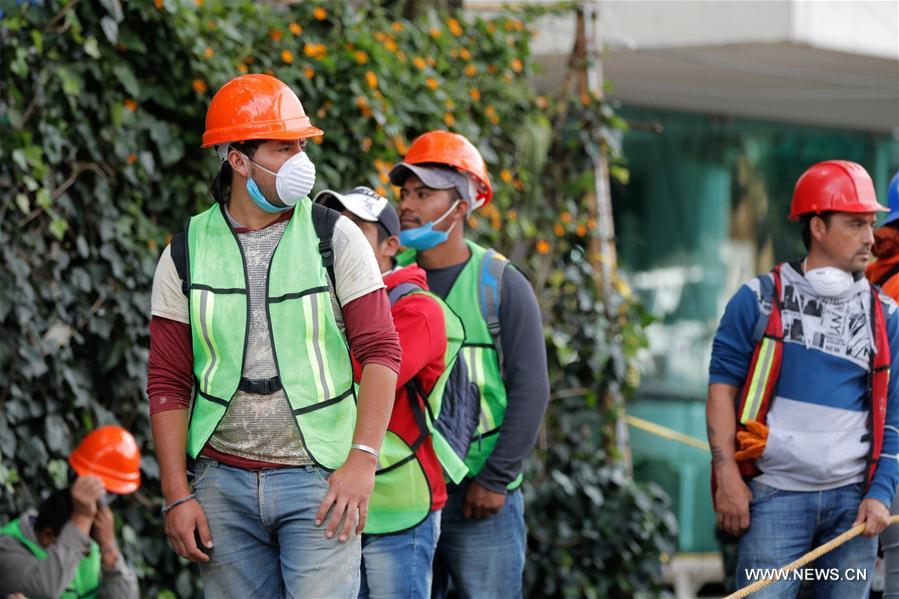 MEXICO-MEXICO CITY-EARTHQUAKE