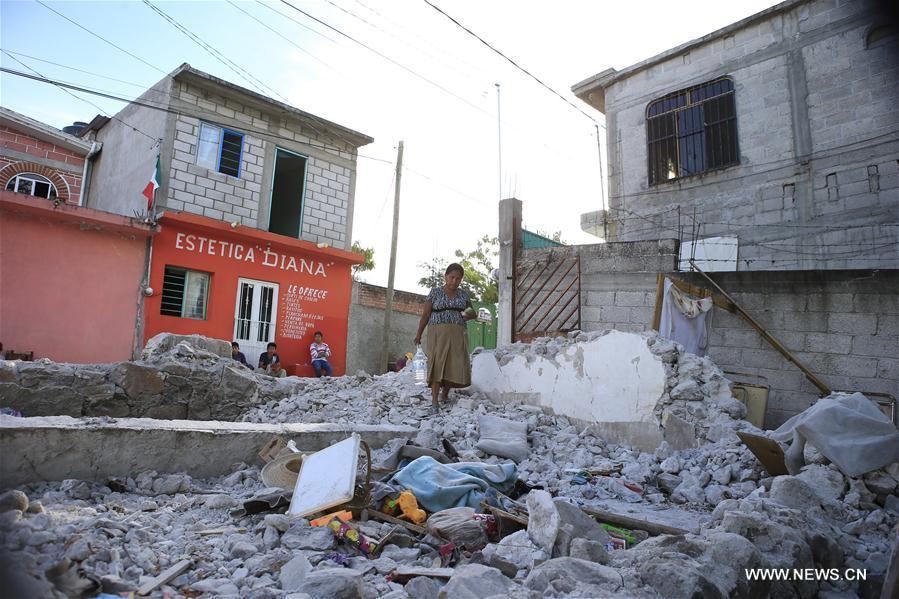 MEXICO-MORELOS-EARTHQUAKE
