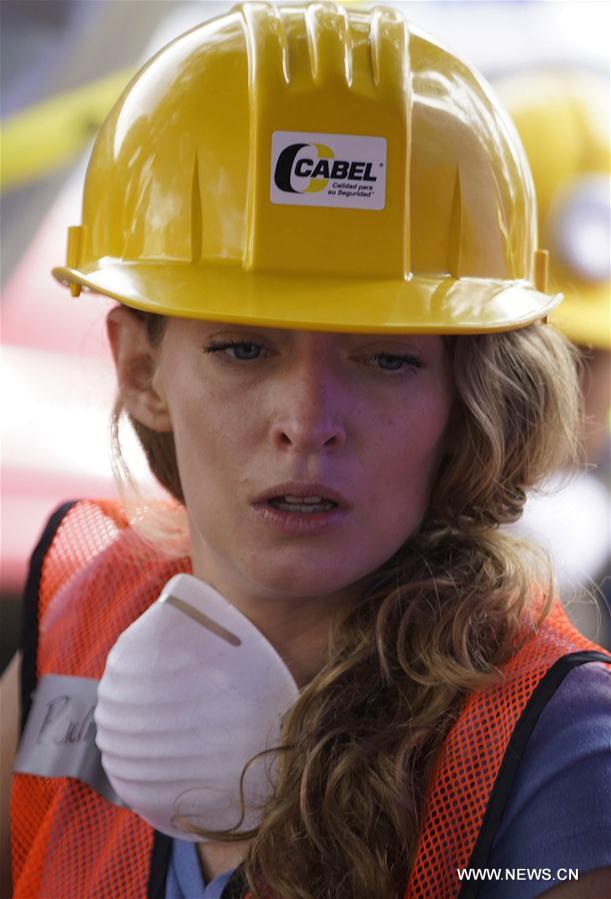 MEXICO-MEXICO CITY-EARTHQUAKE-RESCUE