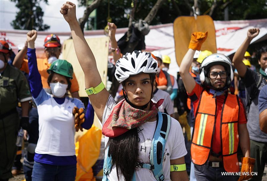 MEXICO-MEXICO CITY-EARTHQUAKE-RESCUE