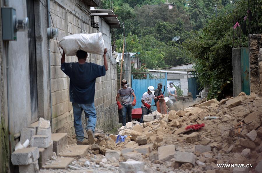MEXICO-PUEBLA-ENVIRONMENT-EARTHQUAKE