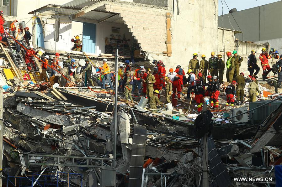 MEXICO-MEXICO CITY-ENVIRONMENT-EARTHQUAKE