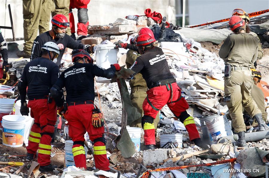 MEXICO-MEXICO CITY-ENVIRONMENT-EARTHQUAKE