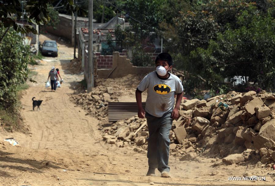 MEXICO-PUEBLA-ENVIRONMENT-EARTHQUAKE