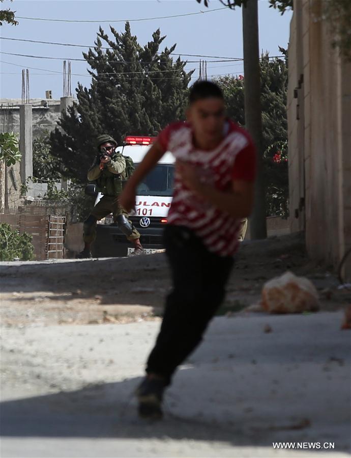 MIDEAST-NABLUS-CLASHES