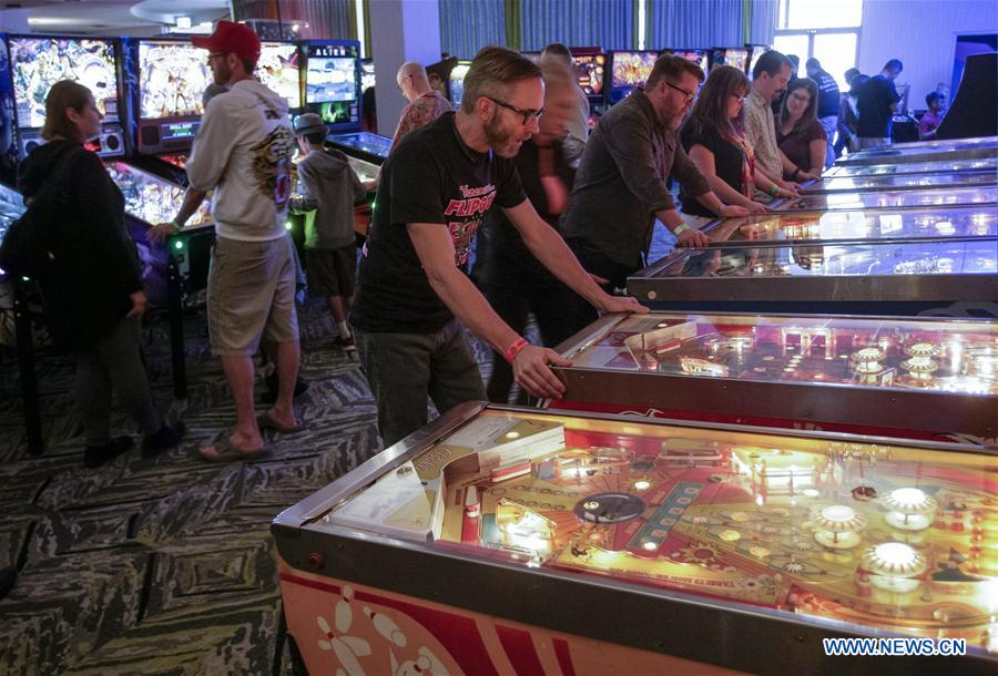 2nd FlipOut Pinball Expo held in Vancouver Xinhua English.news.cn