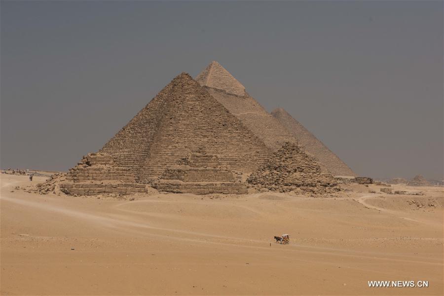 EGYPT-GIZA-GREAT PYRAMIDS-TOURISM