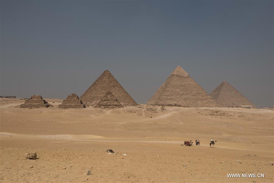 EGYPT-GIZA-GREAT PYRAMIDS-TOURISM