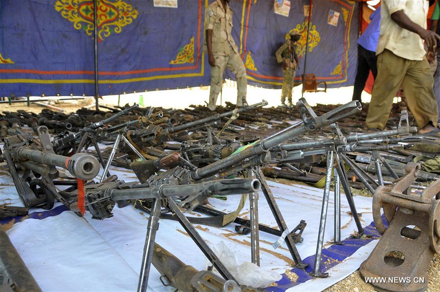 SUDAN-SOUTH DARFUR-WEAPONS-SURRENDER