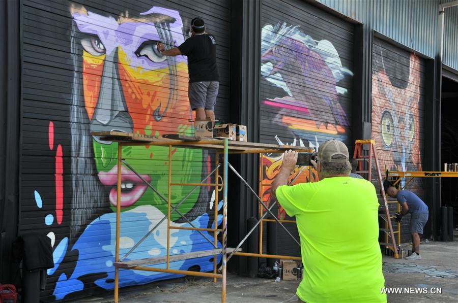 U.S.-HOUSTON-GRAFFITI FESTIVAL-MOS