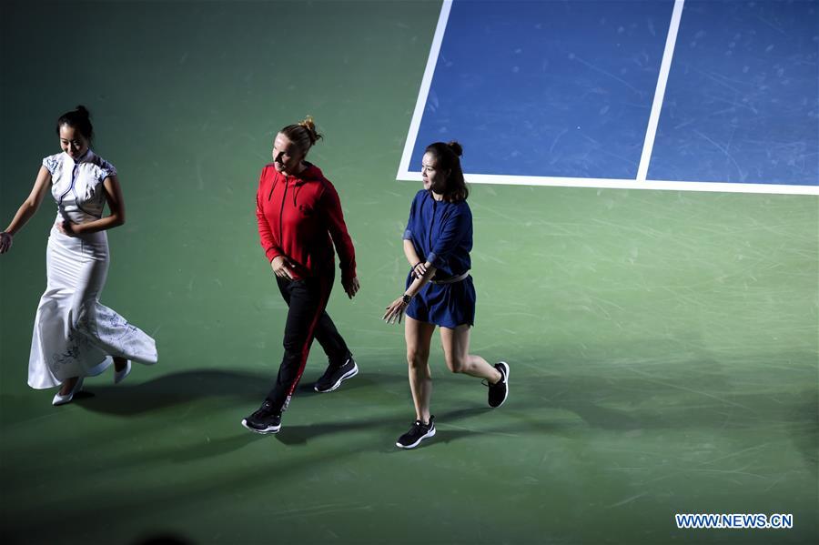 (SP)CHINA-WUHAN-TENNIS-WTA-WUHAN OPEN-OPENING CEREMONY(CN)