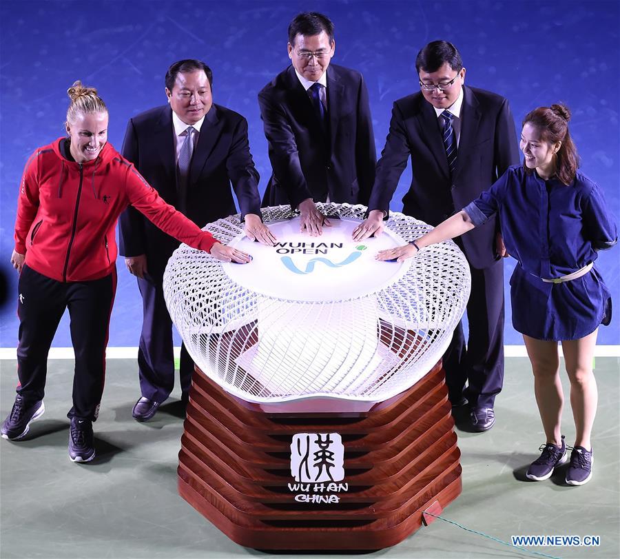 (SP)CHINA-WUHAN-TENNIS-WTA-WUHAN OPEN-OPENING CEREMONY(CN)