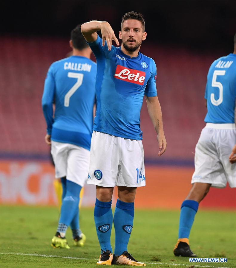(SP)ITALY-NAPLES-SOCCER-CHAMPIONS LEAGUE-NAPOLI-FEYENOORD