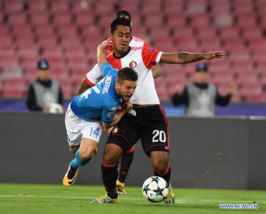 (SP)ITALY-NAPLES-SOCCER-CHAMPIONS LEAGUE-NAPOLI-FEYENOORD