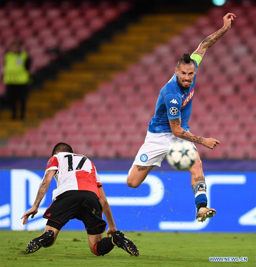 (SP)ITALY-NAPLES-SOCCER-CHAMPIONS LEAGUE-NAPOLI-FEYENOORD