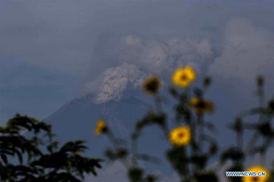 MEXICO-PUEBLA-ENVIRONMENT-VOLCANO