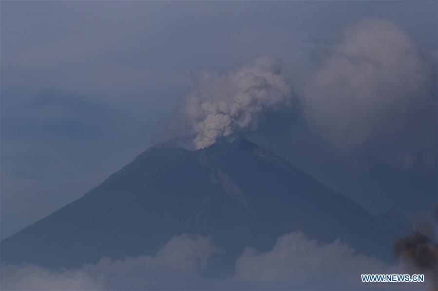 MEXICO-PUEBLA-ENVIRONMENT-VOLCANO