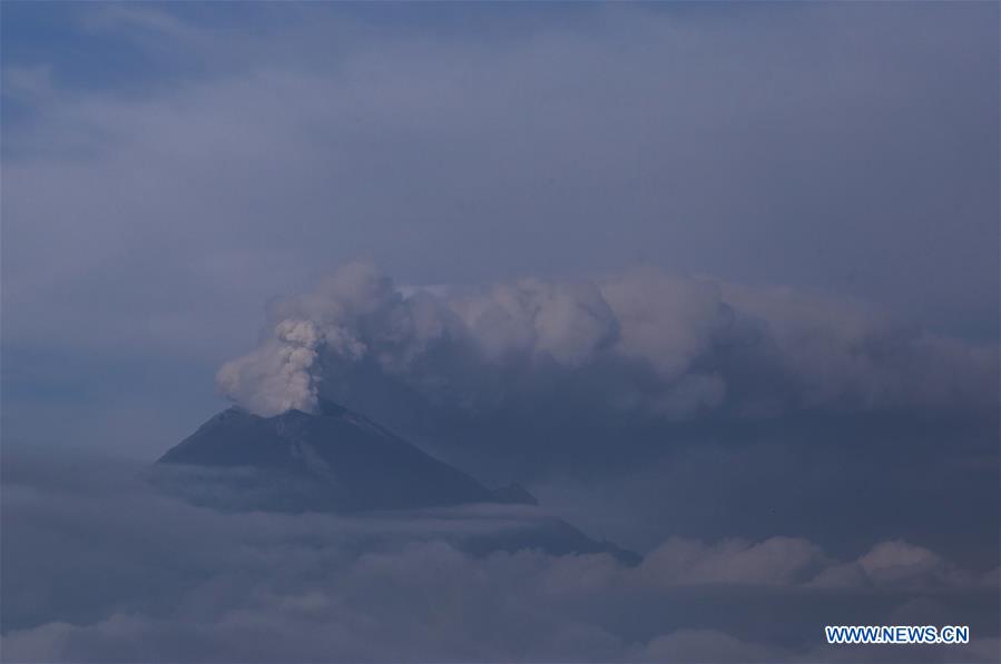 MEXICO-PUEBLA-ENVIRONMENT-VOLCANO