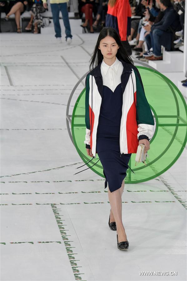 FRANCE-PARIS-FASHION WEEK-LACOSTE