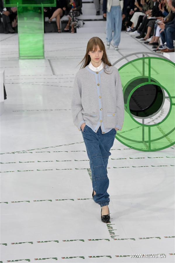 FRANCE-PARIS-FASHION WEEK-LACOSTE
