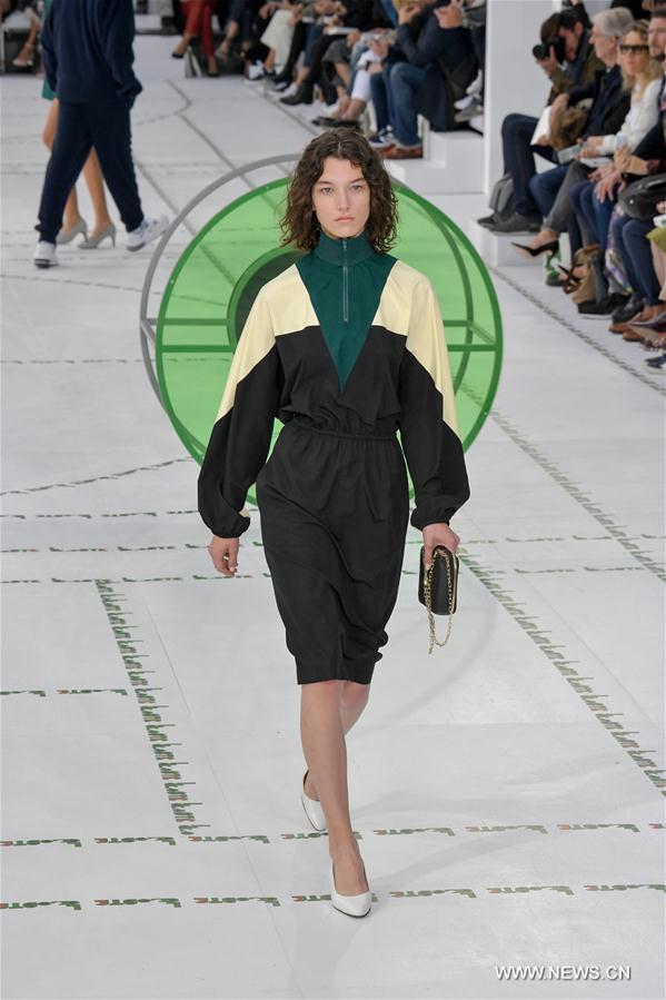 FRANCE-PARIS-FASHION WEEK-LACOSTE