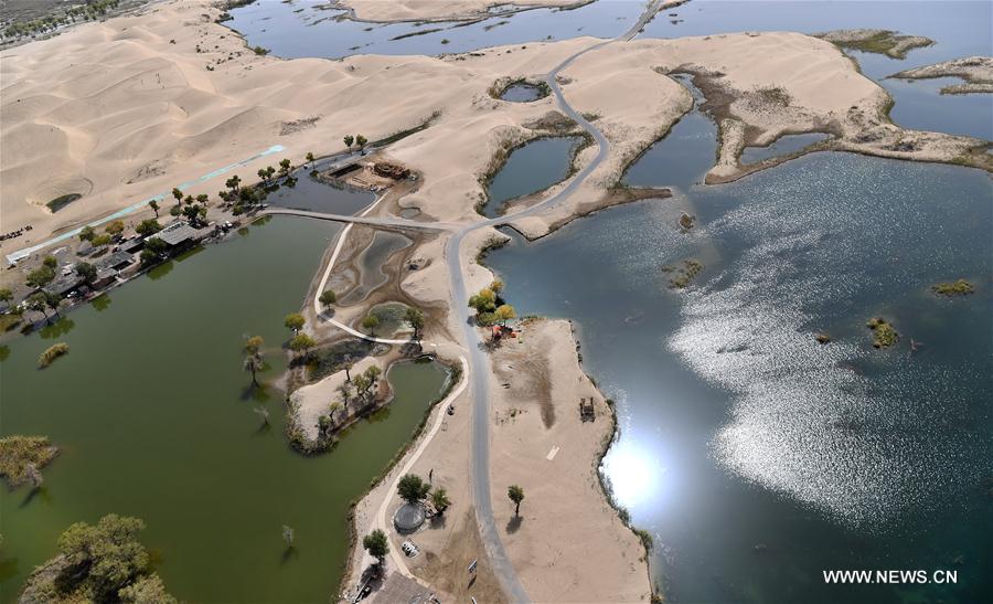 CHINA-XINJIANG-TARIM RIVER-SCENERY(CN)