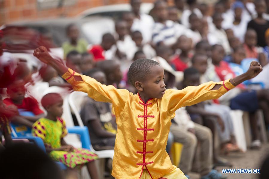 RWANDA-KIGALI-CHINESE-CONFUCIUS INSTITUTE-MARTIAL ARTS