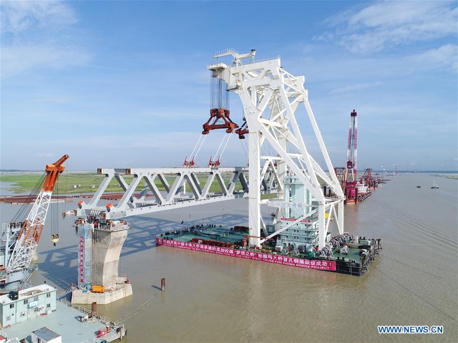 BANGLADESH-PADMA BRIDGE-SPAN