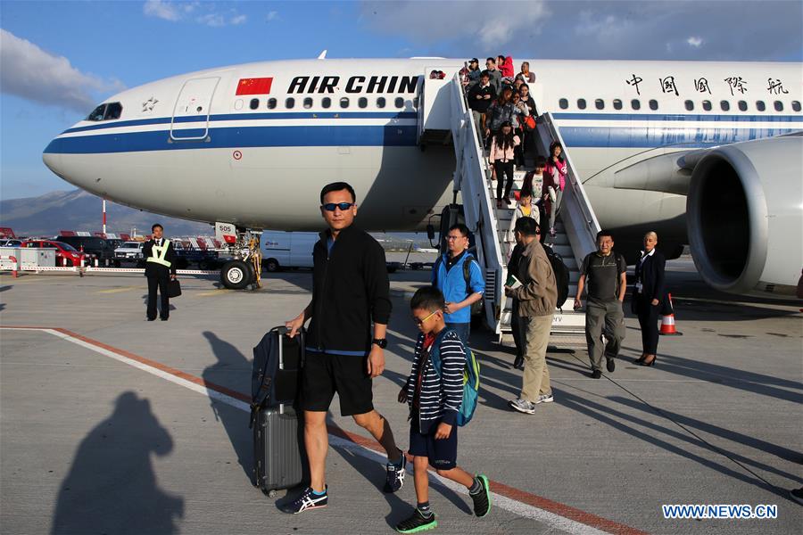 GREECE-ATHENS-CHINA-DIRECT FLIGHT-LAUNCH