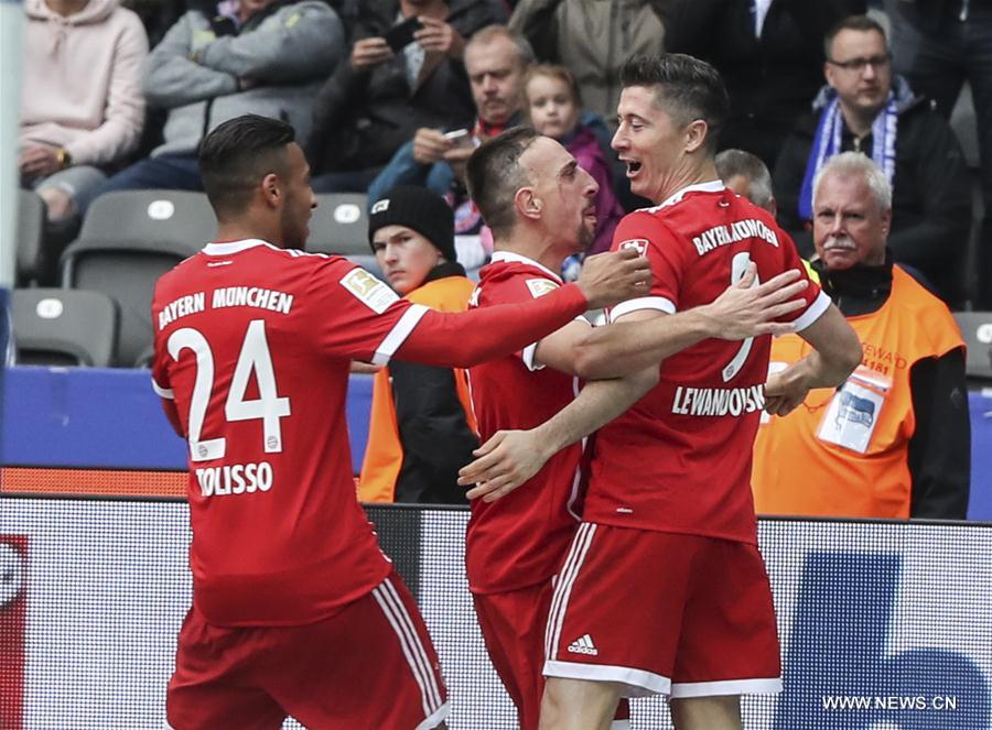 (SP)GERMANY-BERLIN-SOCCER-BUNDESLIGA-FCB VS BSC