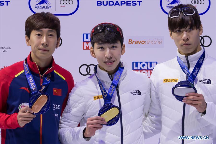 (SP)HUNGARY-BUDAPEST-SPEED SKATING-SHORT TRACK-WORLD CUP