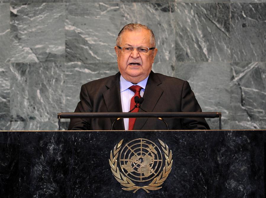 IRAQ-FORMER PRESIDENT-JALAL TALABANI-DEATH-FILE
