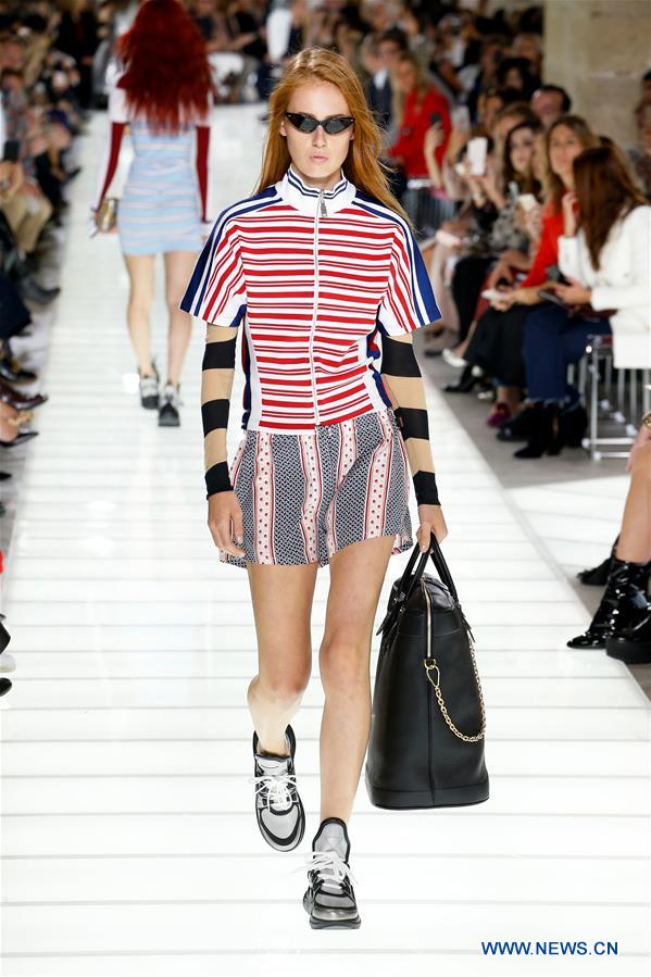 FRANCE-PARIS-FASHION WEEK-LOUIS VUITTON