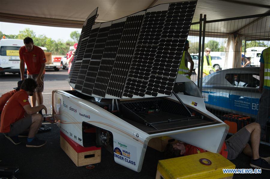 AUSTRALIA-DARWIN-SOLAR CHALLENGE