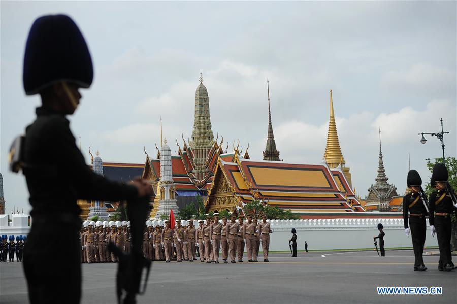 THAILAND-BANGKOK-KING-BHUMIBOL-FUNERAL-REHEARSAL