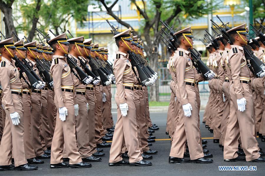 THAILAND-BANGKOK-KING-BHUMIBOL-FUNERAL-REHEARSAL