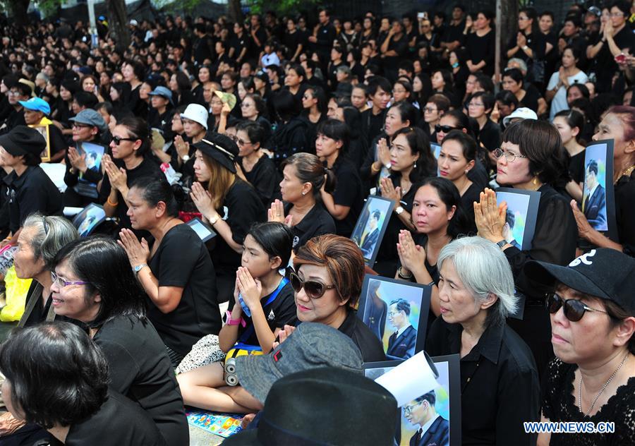THAILAND-BANGKOK-KING-BHUMIBOL-FUNERAL-REHEARSAL