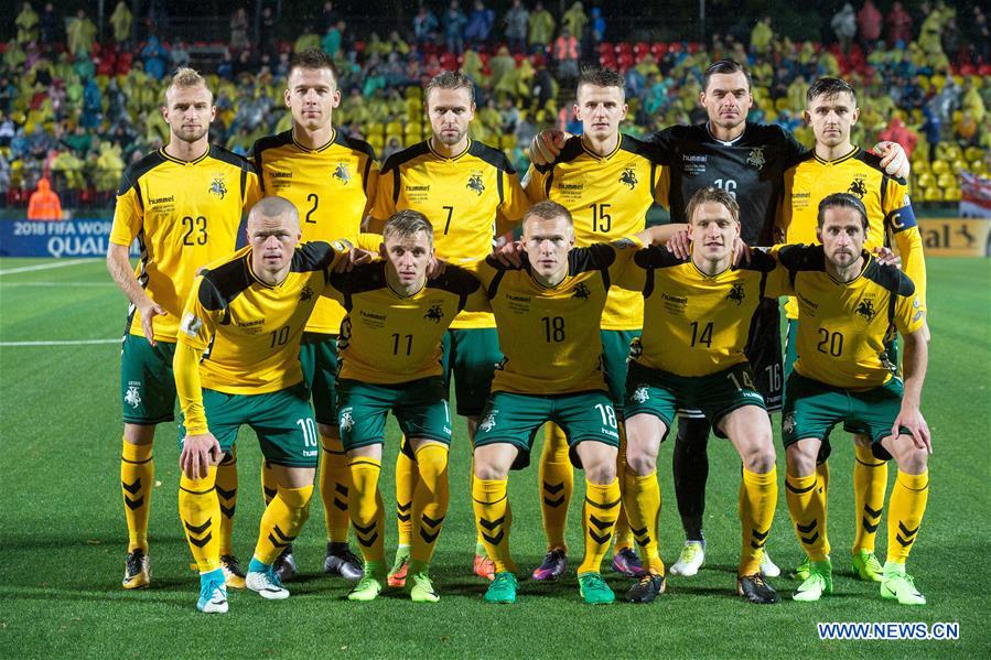 (SP)LITHUANIA-VILNIUS-WORLD CUP QUALIFIER-LITHUANIA VS ENGLAND