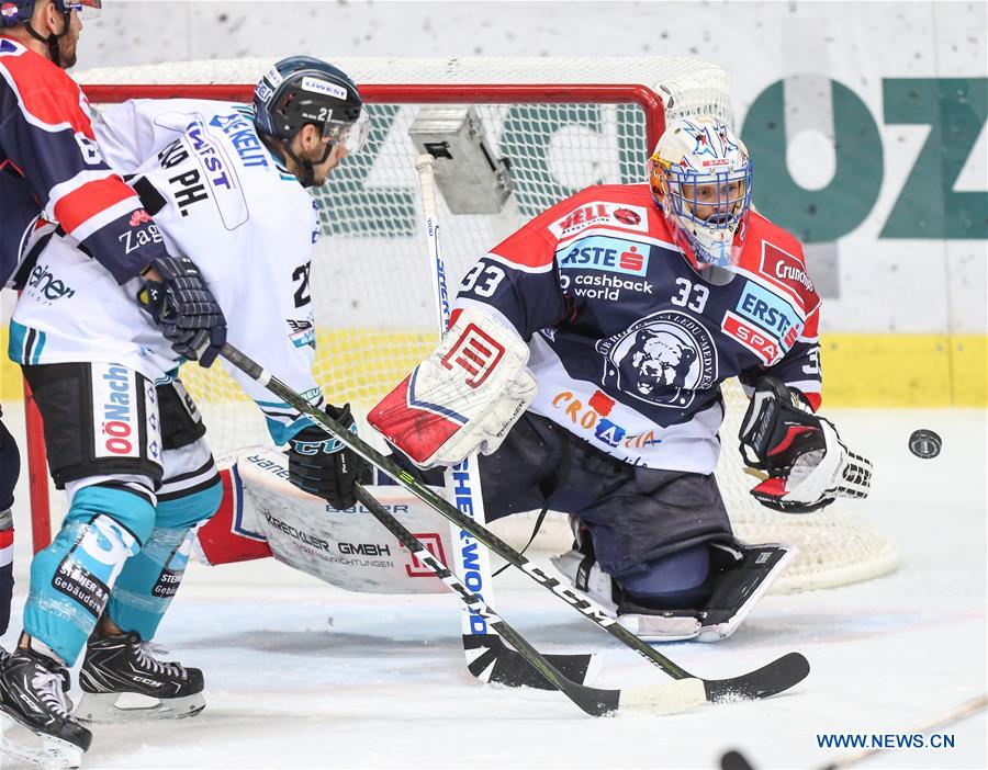 (SP)CROATIA-ZAGREB-ICE HOCKEY-EBEL-KHL VS EHC