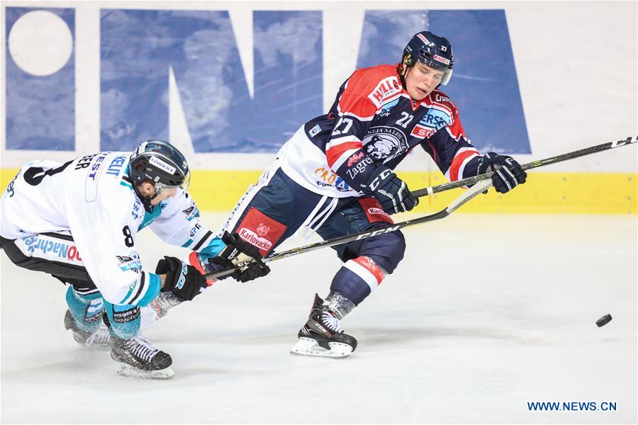 (SP)CROATIA-ZAGREB-ICE HOCKEY-EBEL-KHL VS EHC