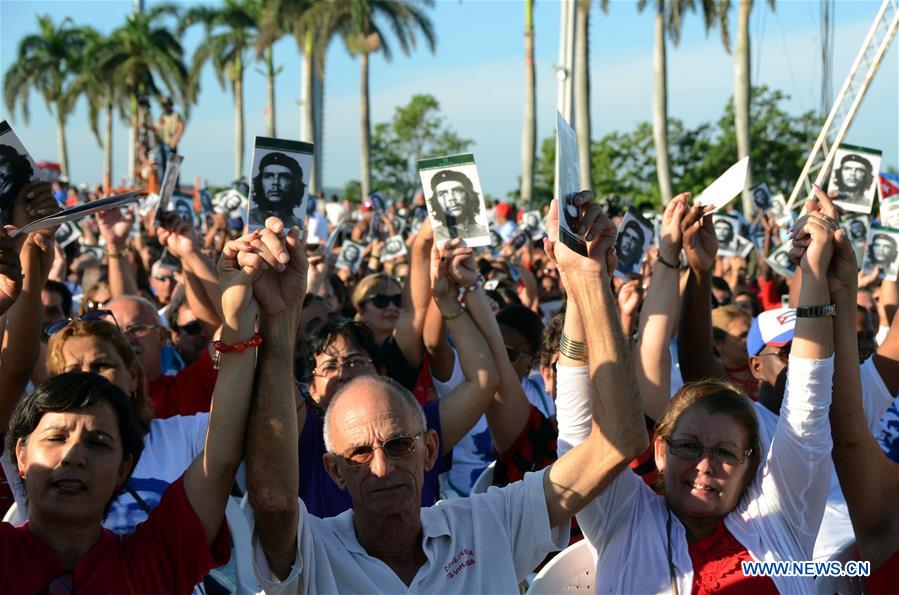 CUBA-SANTA CLARA-POLITICS-COMMEMORATION