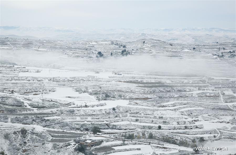 #CHINA-GANSU-DINGXI-SNOWFALL (CN)
