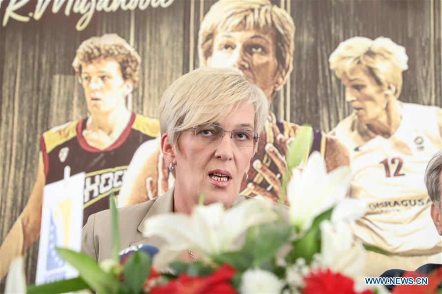 (SP)BOSNIA AND HERZEGOVINA-SARAJEVO-BASKETBALL-FIBA HALL OF FAME-RAZIJA MUJANOVIC