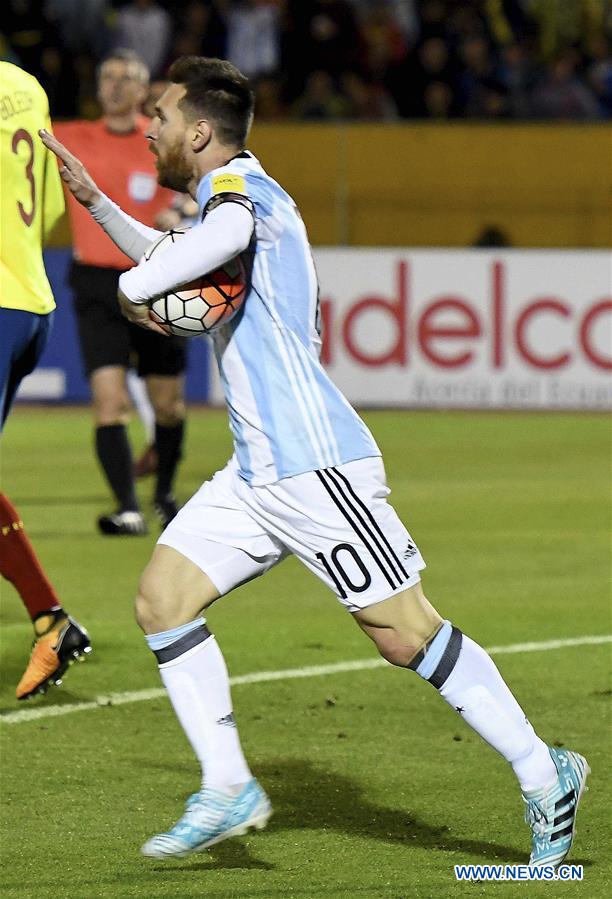 (SP)ECUADOR-QUITO-FIFA-2018 WORLD CUP-QUALIFIERS