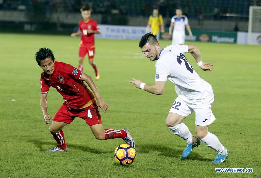 (SP)MYANMAR-YANGON-AFC ASIAN CUP-MYANMAR VS KAZAKHSTAN-QUALIFIERS